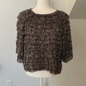 Gorgeous silk Ulla Johnson top, size 6